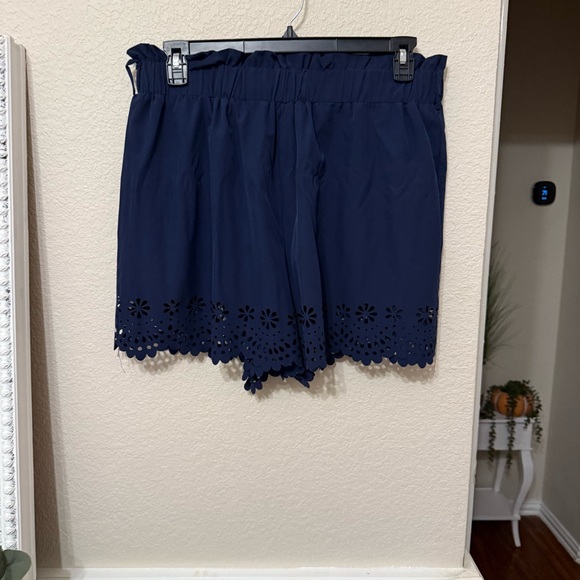 Navy Blue CURVE 2X shorts - Picture 2 of 10